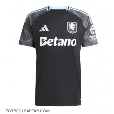 Aston Villa Amadou Onana #24 Bortatröja 2025-26 Kortärmad Aston Villa Amadou Onana #24 Bortatröja 2025-26 Kortärmad